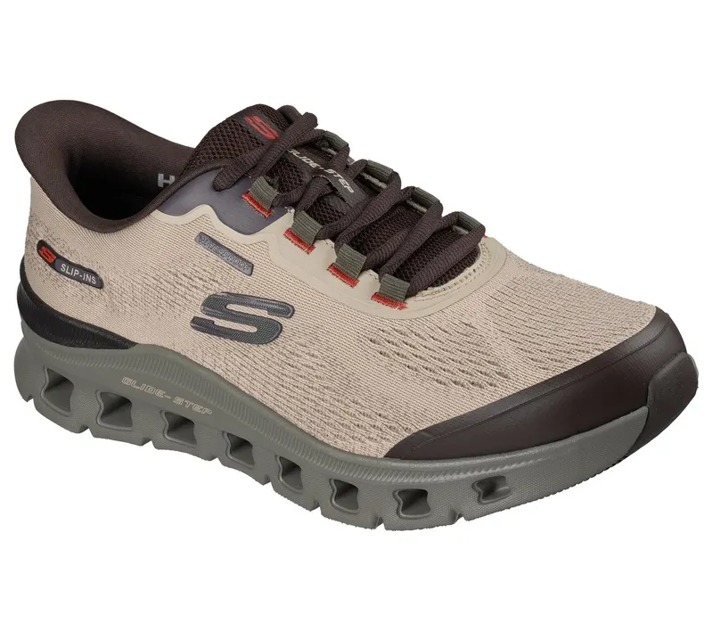 Skechers Slip-ins Waterproof: Glide-Step Pro – ChaChing Sneaker Taupe