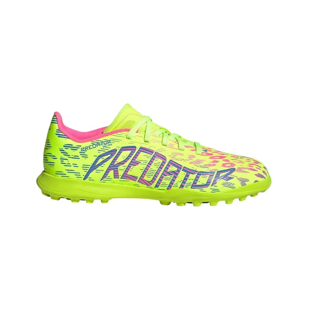 adidas Predator League Turf Lucid Lemon Blue Fusion Lucid Pink (ID3799)