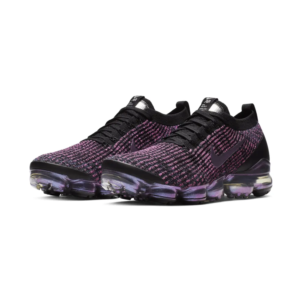 Nike Air VaporMax Flyknit 3 Throwback Future Black/Blue Lagoon-Laser Fuchsia-Metallic Silver (AJ6900-007)