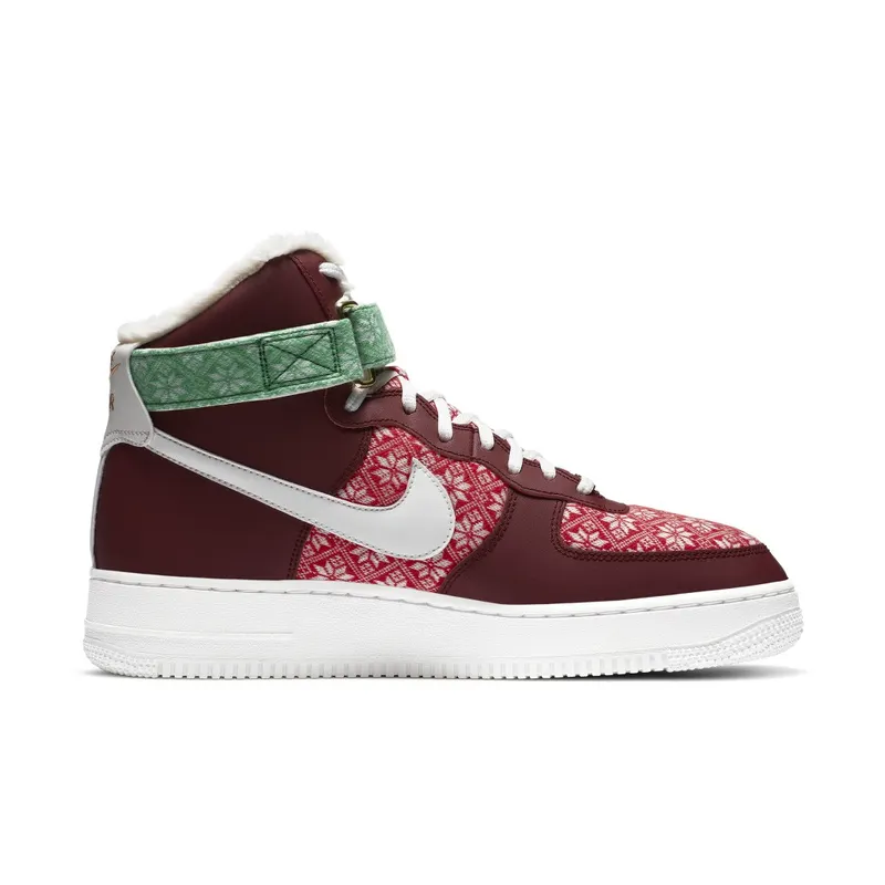 Nike Air Force 1 High ‘Christmas’ (2020) (DC1620-600)