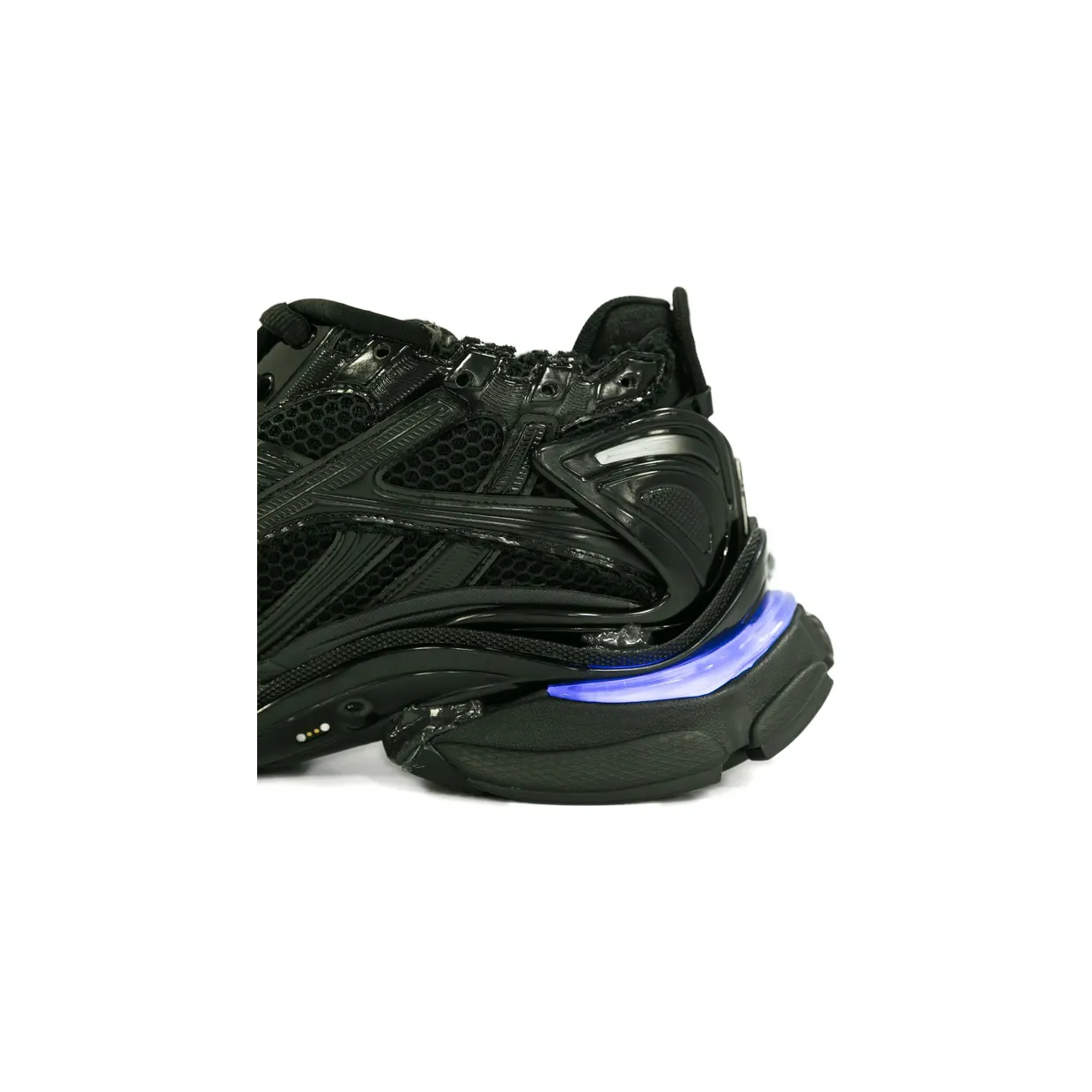 Balenciaga Runner Led Lace-up “Black” (853225 WRNLD 1000) (3)