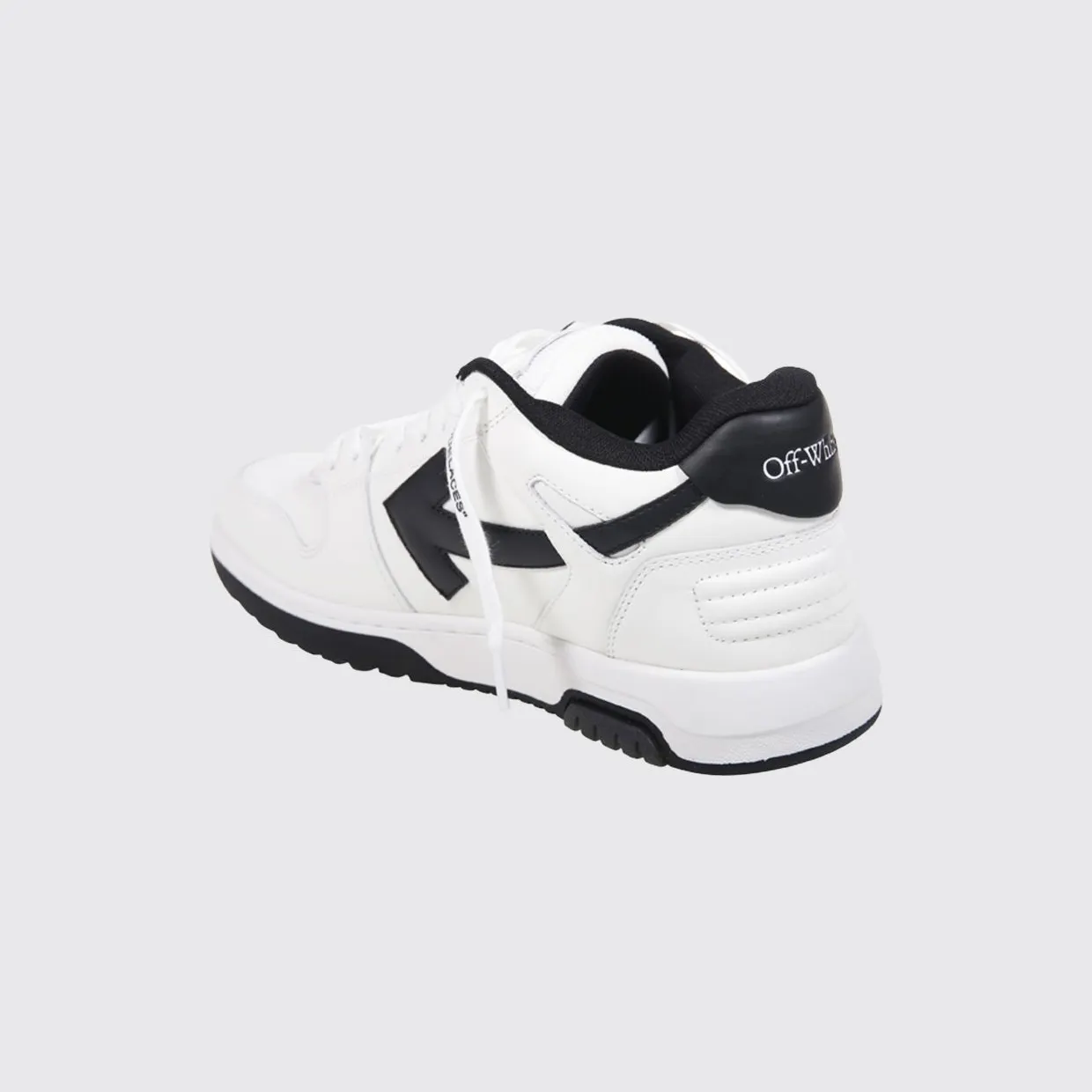 Off-White Bicolor Out Of Office Sneakers in Leather and Recycled Polyester White 1 (M189C9L0190110) (2)