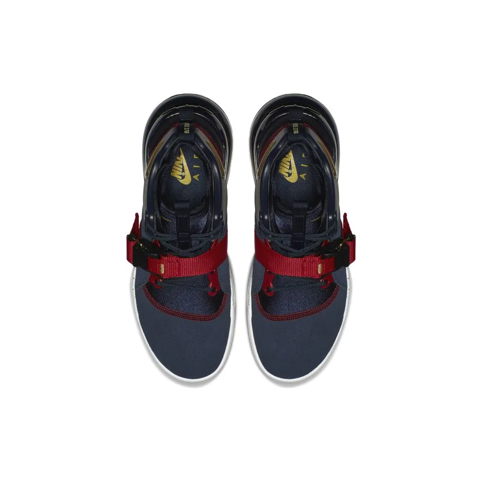 Nike Air Force 270 Olympic (GS) Obsidian/Metallic Gold-Gym Red-White (AJ8208-400)