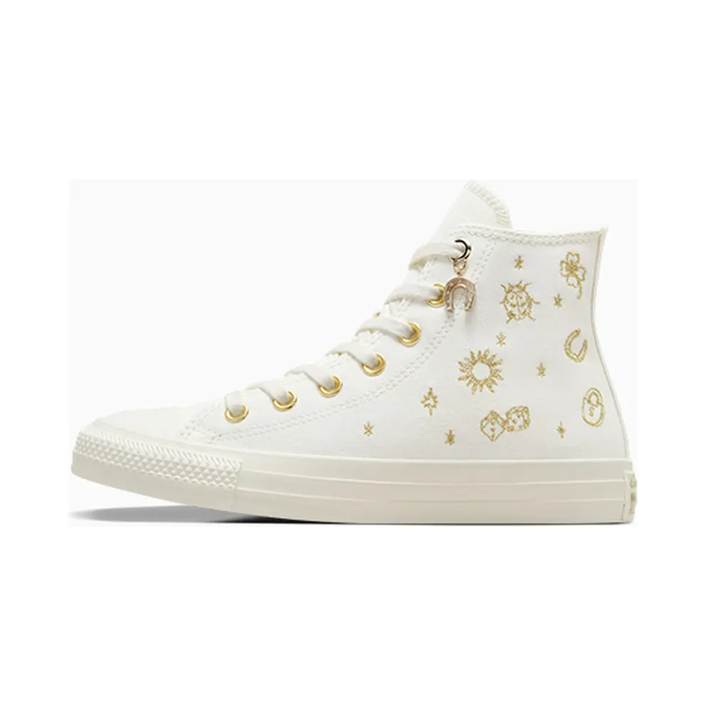 Converse Chuck Taylor All Star Luck Charms Vintage White/Egret/Gold (A13408C)