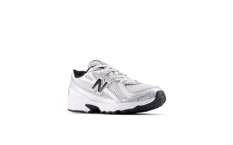 New Balance 740 Bungee Lace PS “Silver Metallic Black” (PZ740NW)