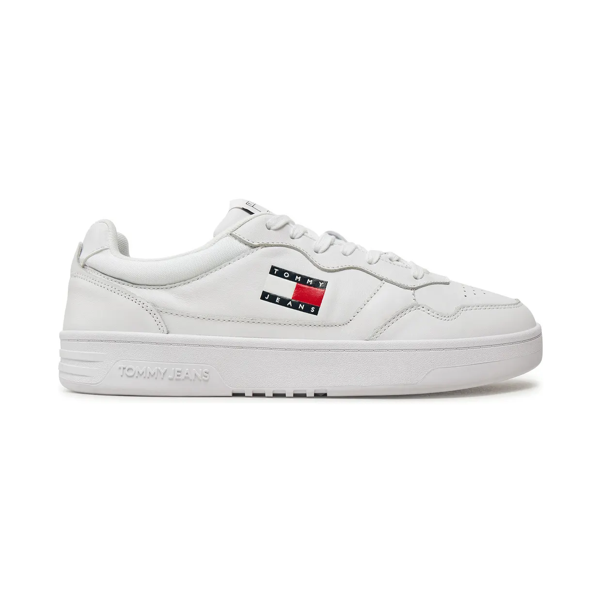 Tommy Hilfiger Embossed Cupsole “White” (EM0EM01443YBR)