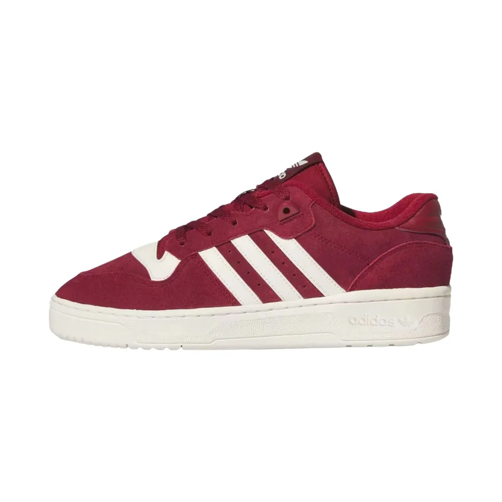 adidas Rivalry Low Schuh Collegiate Burgundy / Cloud White / Collegiate Burgundy (IE7208)