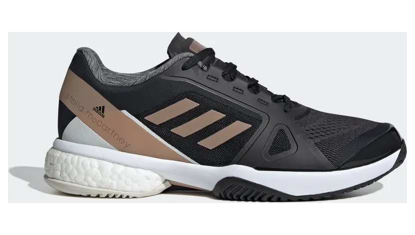 adidas Barricade Boost Stella McCartney Black Copper Metallic (W) (FW9883)