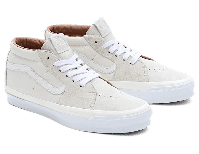 Vans Vault OG Sk8-Mid LX Blanc De Blancs (VN0A4BVCWHT)