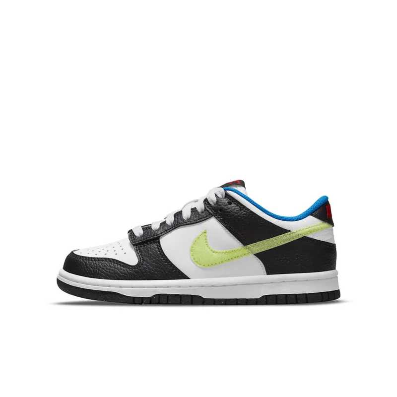 Nike Dunk Low Signal Blue Lemon Twist (GS) (DQ0977-100)