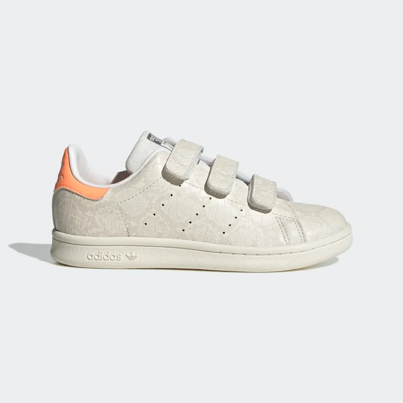 Adidas Stan Smith Core White / Core White / Beam Orange (HP9761)