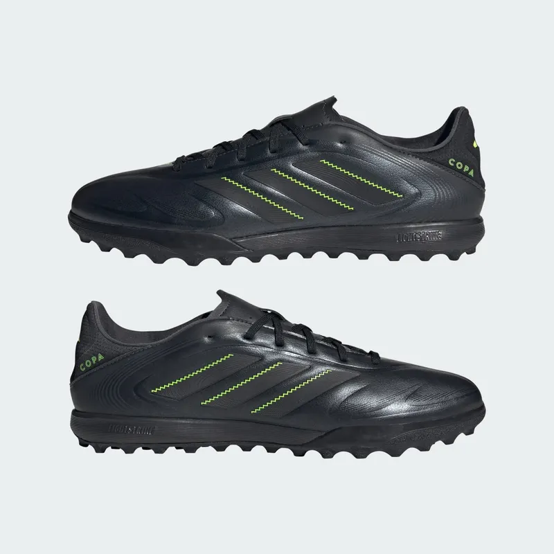 adidas Copa Pure 3 League Turf Core Black Dgh Solid Grey Lucid Lemon (JR2855)