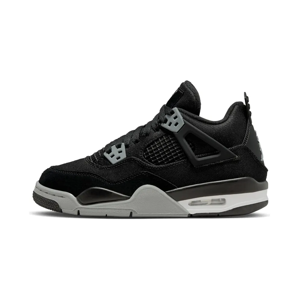 Air Jordan 4 GS “Black Canvas” (DV0553-006)