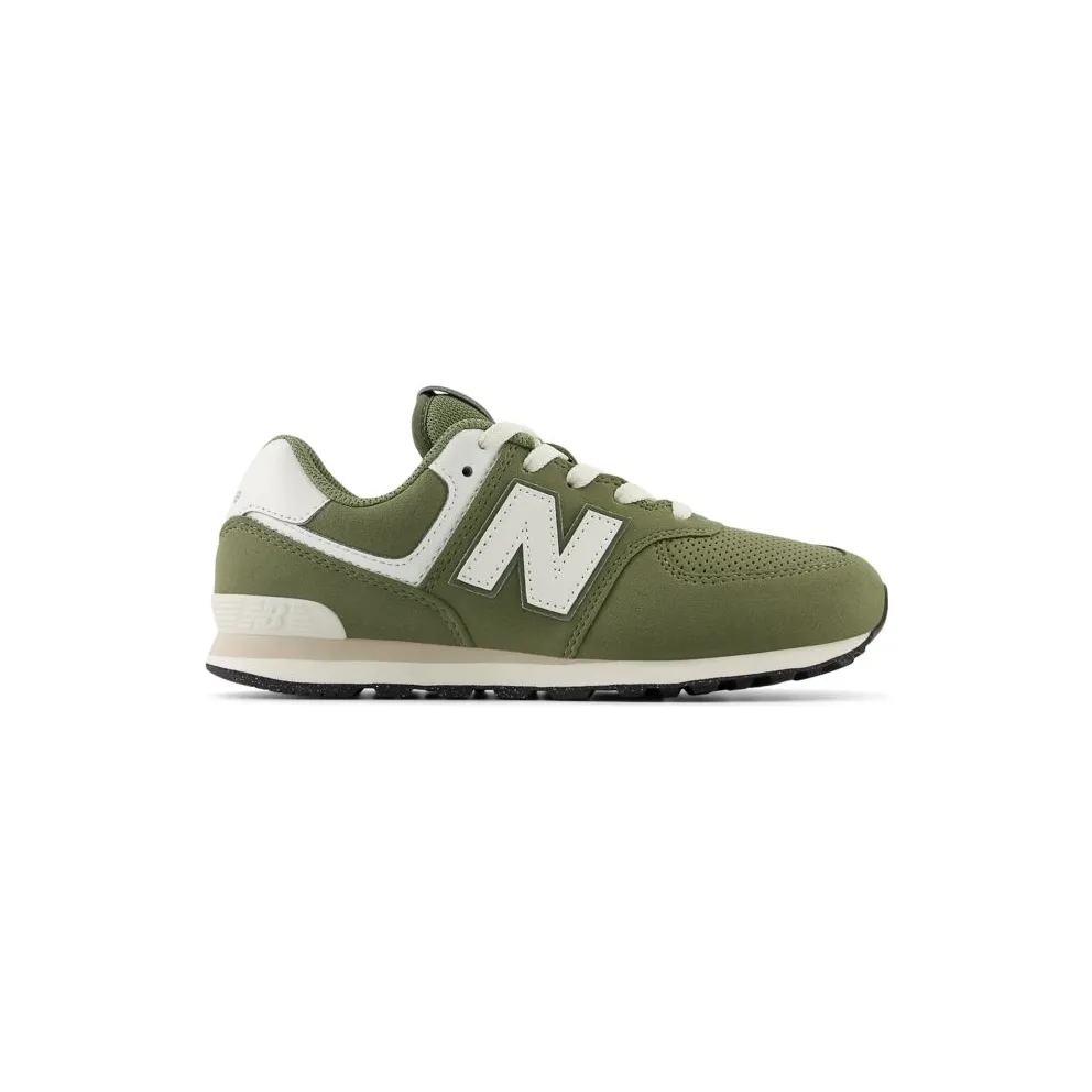 New Balance 574 Dark Olivine Sea Salt