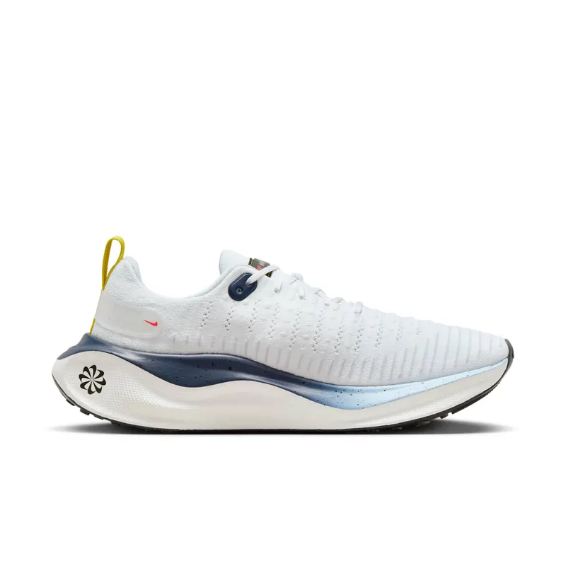 Nike ReactX Infinity Run 4 White Navy Speed Yellow (HJ9071-100)