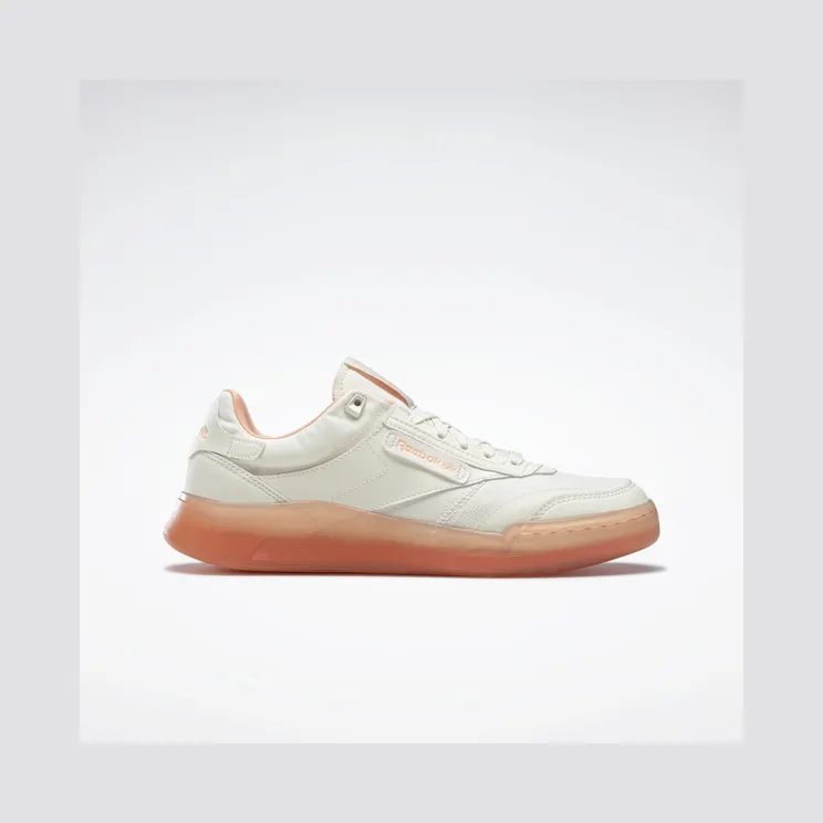 Reebok CLUB C LEGACY Chalk / Aura Orange / Twisted Coral