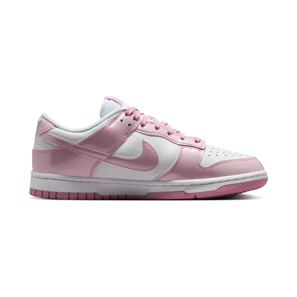 Nike Dunk Low – “White / Pink Rise / White / Metallic Silver” (IV5104-100)