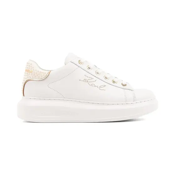 Karl Lagerfeld verfraaid met logo “White” (KL62518P01G)