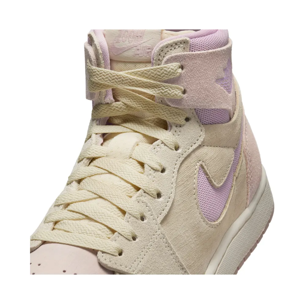 Air Jordan 1 High Zoom Air CMFT 2 “Muslin Plum Chalk” (DV1305-100)