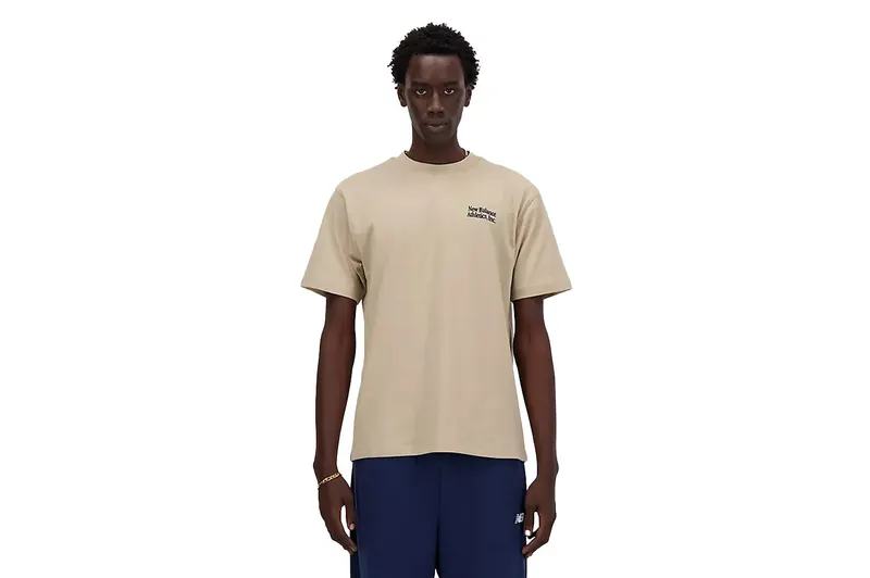 New Balance – Athletics Flocked T-Shirt – T-Shirt-kurzarm (MT41588SOT)