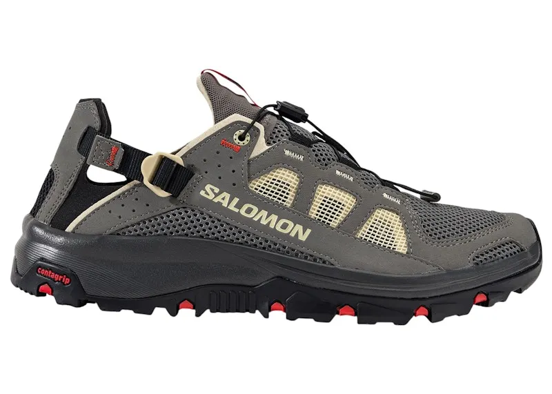 Salomon Techamphibian 5 Pewter Moth Fiery Red (L47114900)