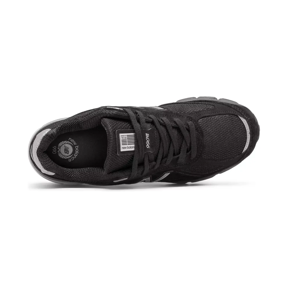 New Balance 990v4 Kith Black Black/Silver (M990BK4)