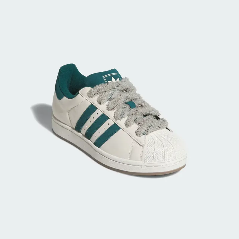 Adidas SUPERSTAR II Off White / Rich Green / Sesame (KJ0116)