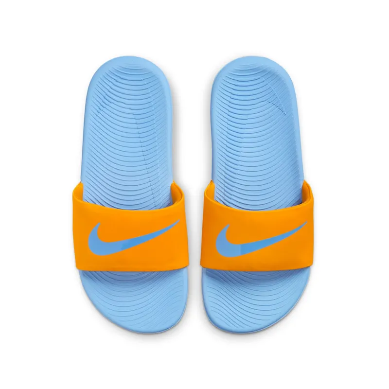 Nike Kawa Slide Orange Peel White University Blue (FJ8812-801)