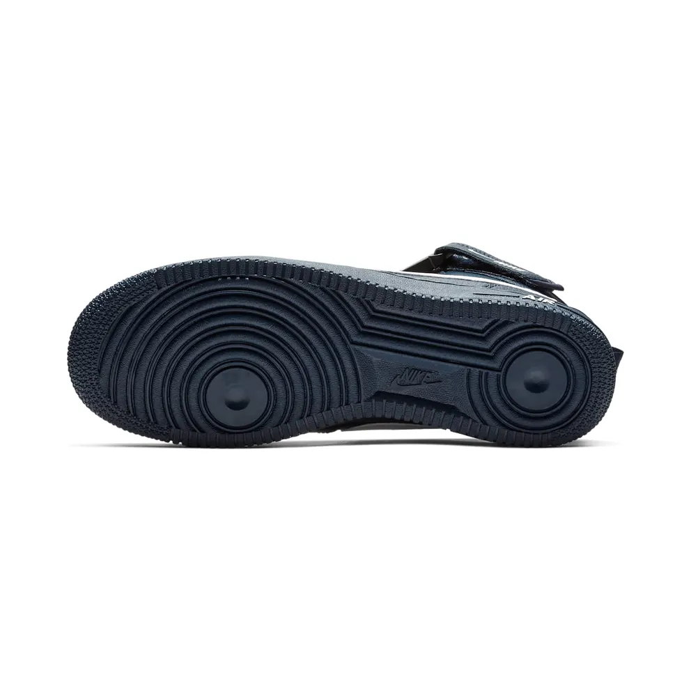 Nike Air Force 1 Mid Utility Obsidian Obsidian/White-Black-Tour Yellow (804609-403)