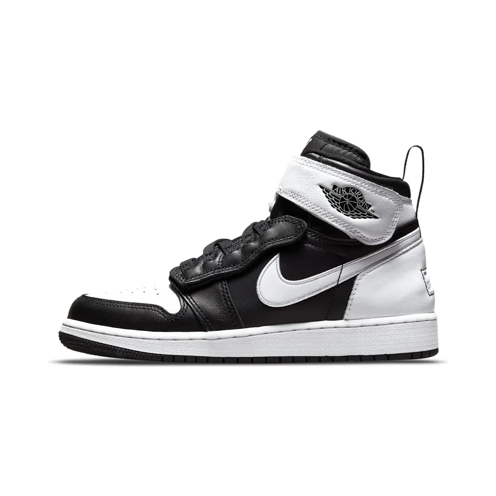 Air Jordan 1 Retro High FlyEase Black White (GS) (DC7986-011)
