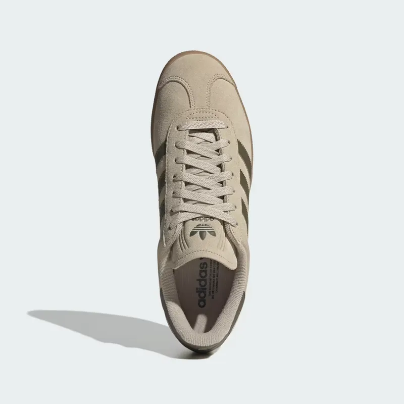 Adidas GAZELLE Khaki Three / Olive Strata / Gum (KJ7683)