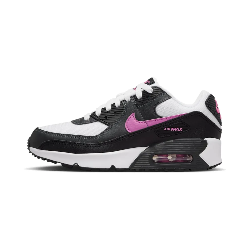 Nike Air Max 90 White/Black/Anthracite/Playful Pink (IQ0098-104)