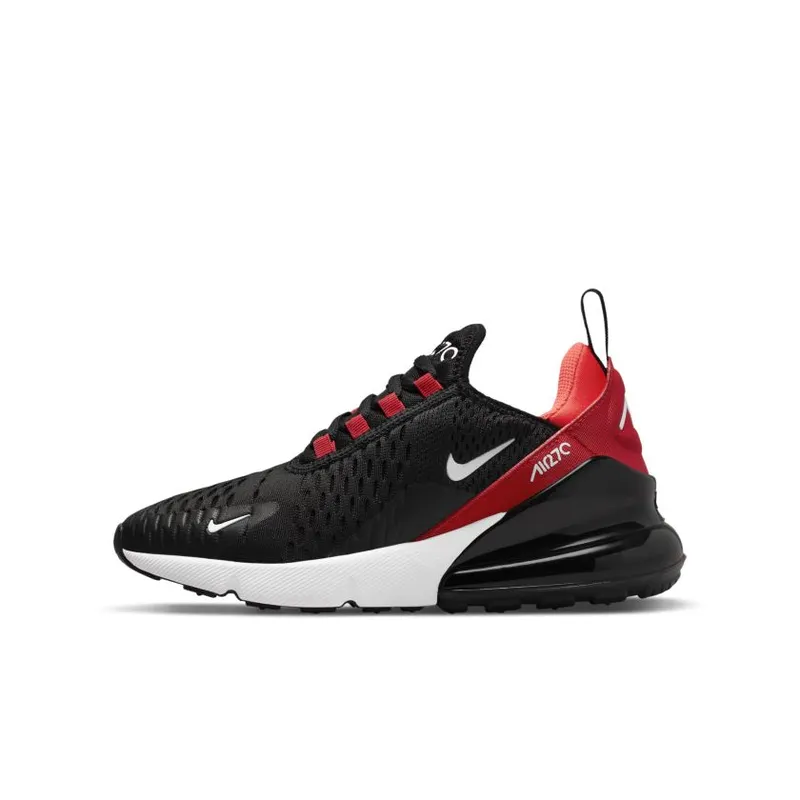 Nike Air Max 270 Black Red White (GS) (943345-025)