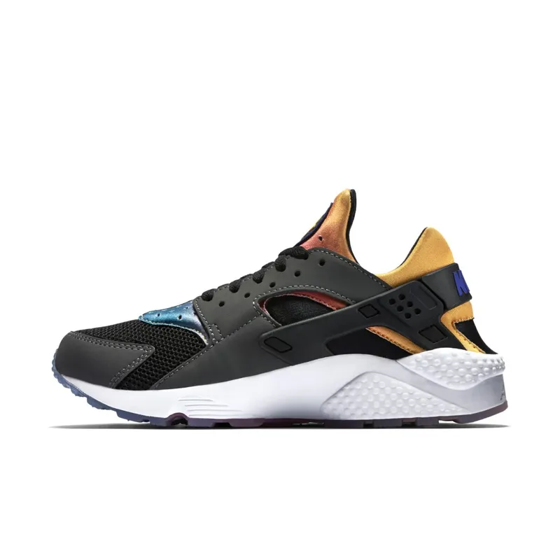 Nike Air Huarache SD Run Rainbow Black/Puresn Volt-True Yellow-Pink Pow (724764-005)