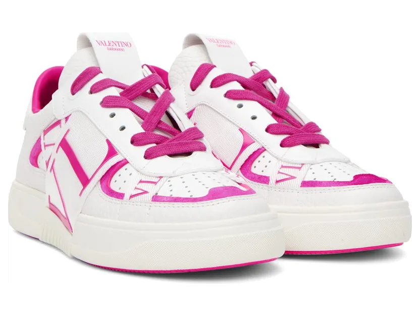Valentino Garavani White & Pink VL7N Uwe Bianco/Bia/Pink (1W0S0V66GAK) (4)