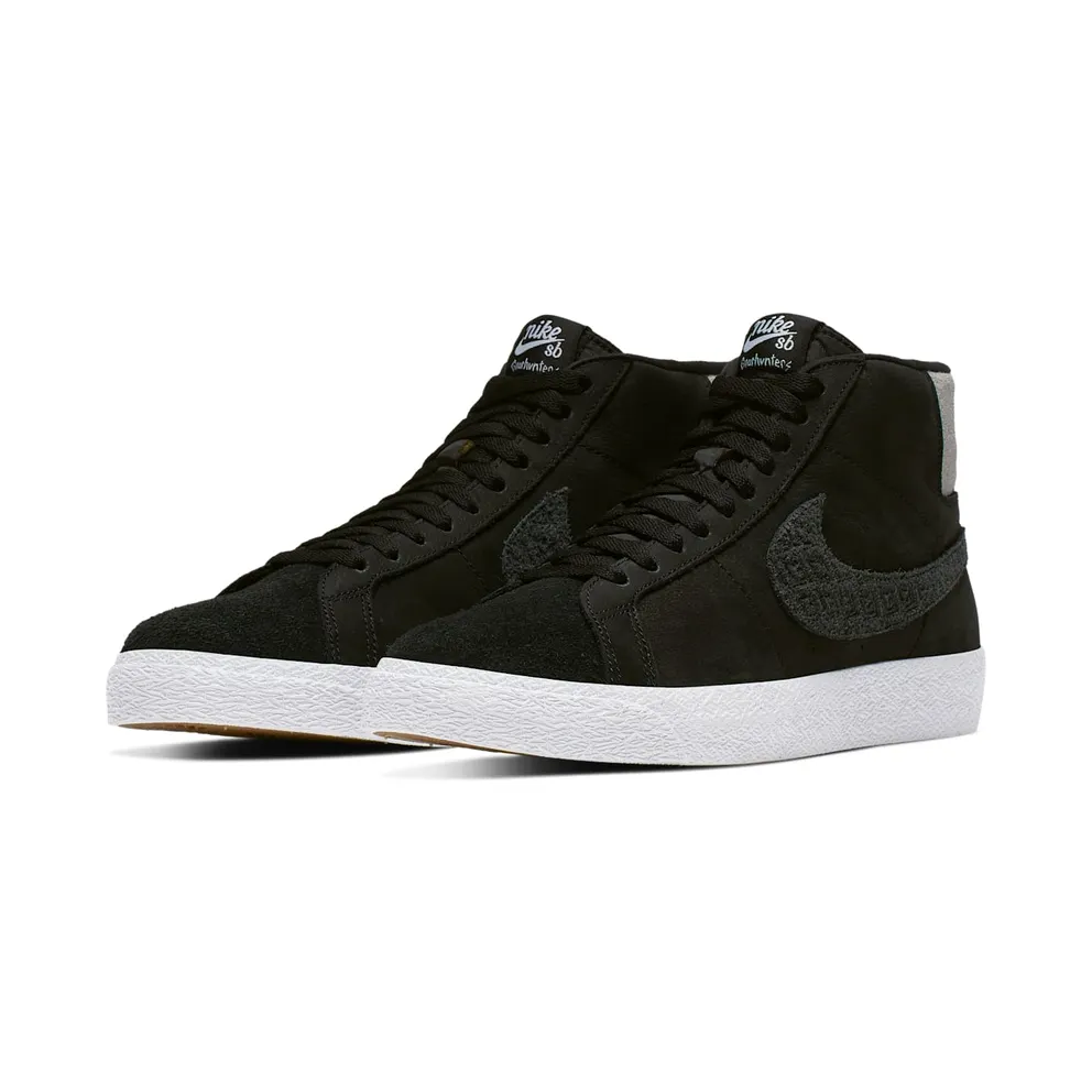 Nike SB Zoom Blazer Mid Gnarhunters Black/Black-White-White (AH6158-001)