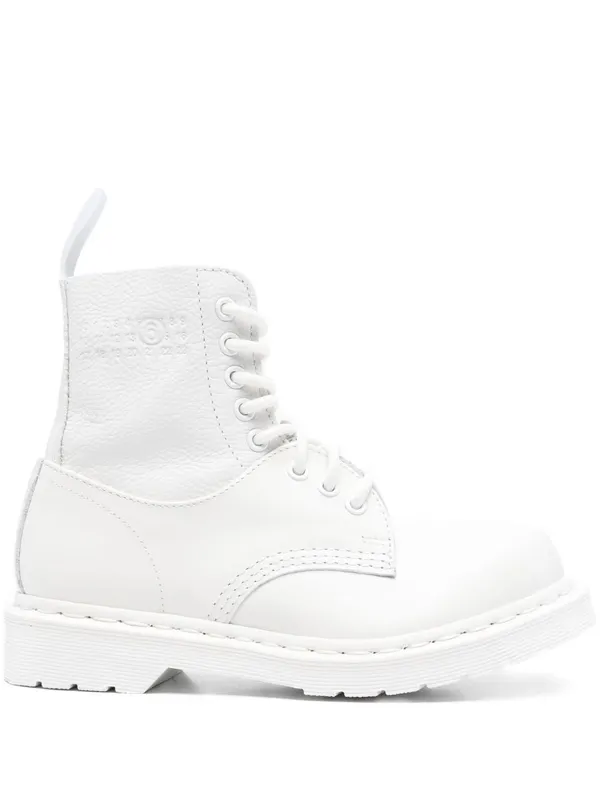 Dr. Martens 1460 Twist MM6 Maison Margiela White (S66WU0128 P7006 HB009)