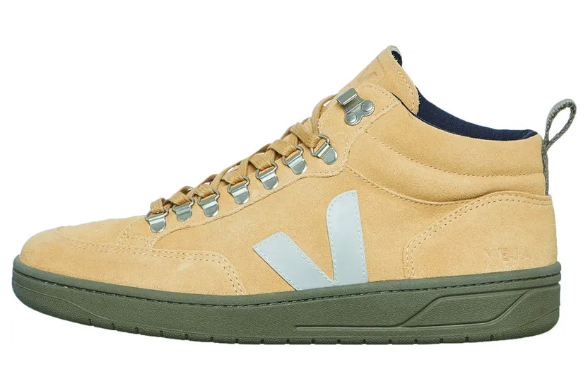 Veja Roraima Suede Desert / Oxford-grey / Kaki-sole (QRM032211)