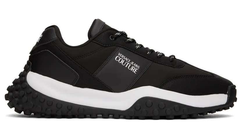 Versace Jeans Couture Black Hyber Sneakers (E73YA3SN4EZS404)