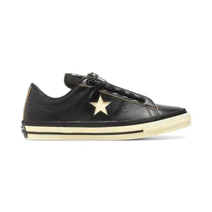 Converse One Star Zip Schott Black White (33702830)