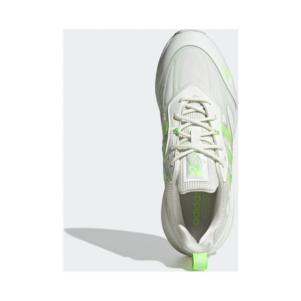 Adidas ZX 2K Boost 2.0 White Tint / Signal Green / Grey Two (GY3494)