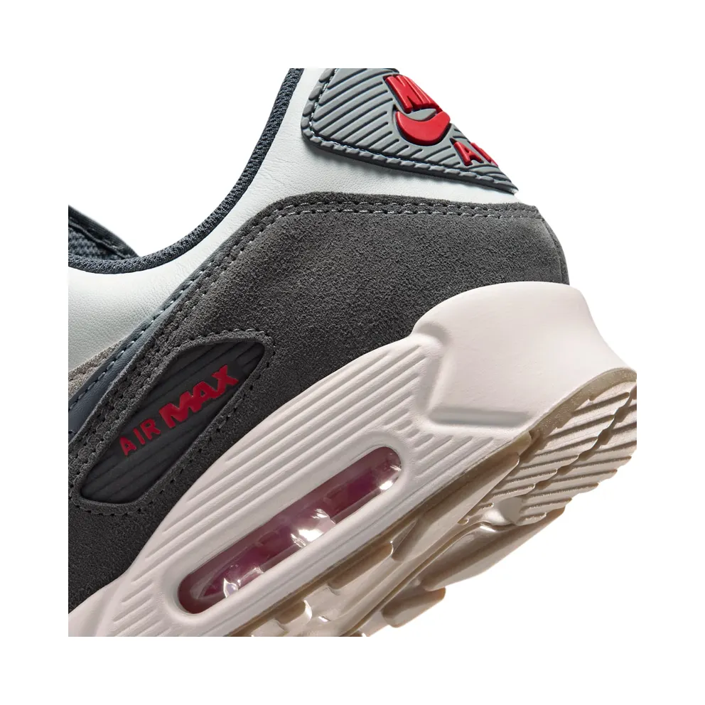 Nike Air Max 90 Premium “Summit White / College Grey / Anthracite / Particle Grey” (IW6954-121)