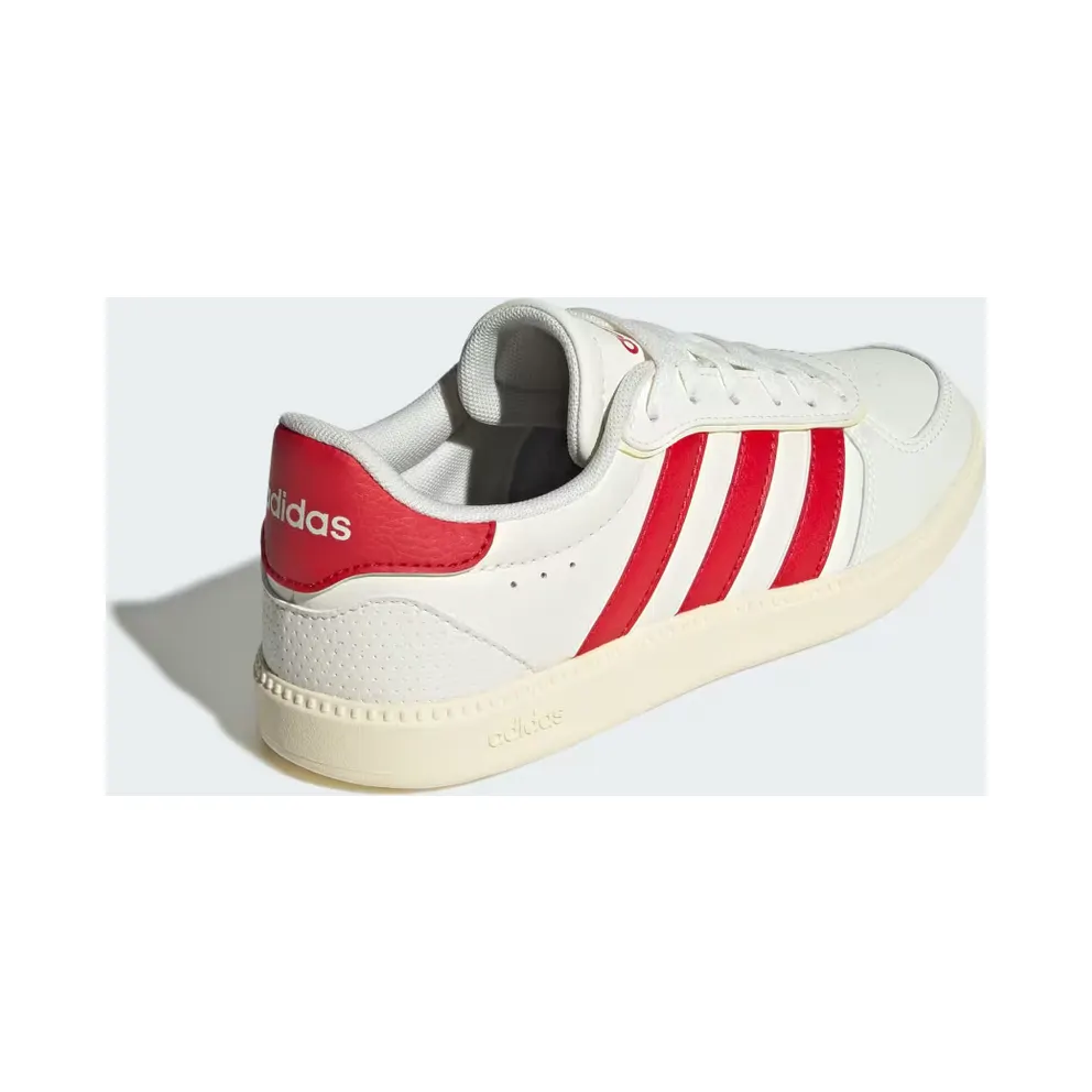 adidas Breaknet Sleek Shoes Kids “Off White / Better Scarlet / Warm Vanilla” (JQ3052)