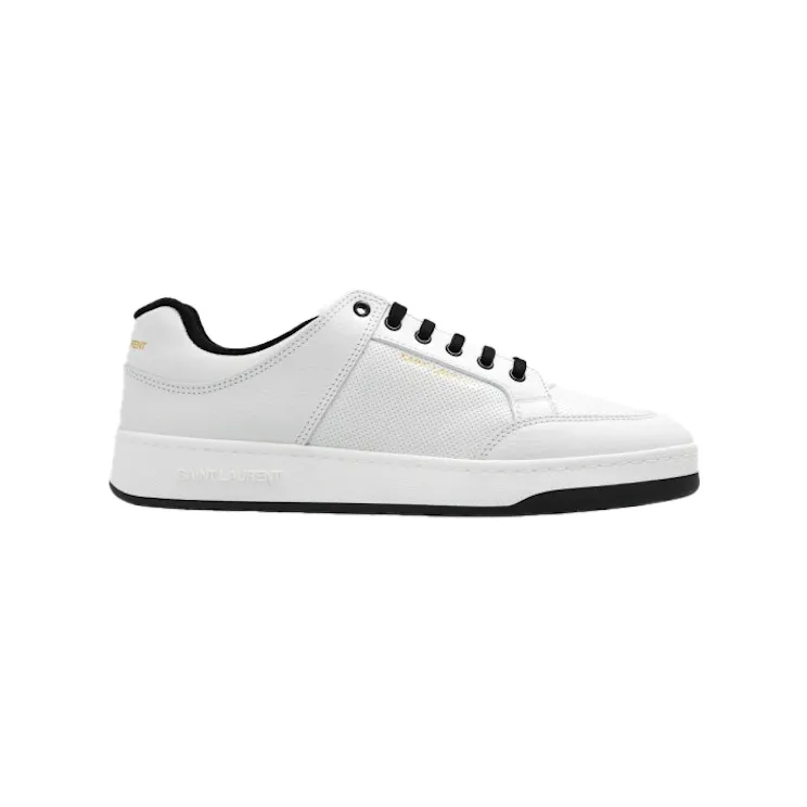 Saint Laurent SL/61 Low Tops White Leather (713600 AAAWR 9030)