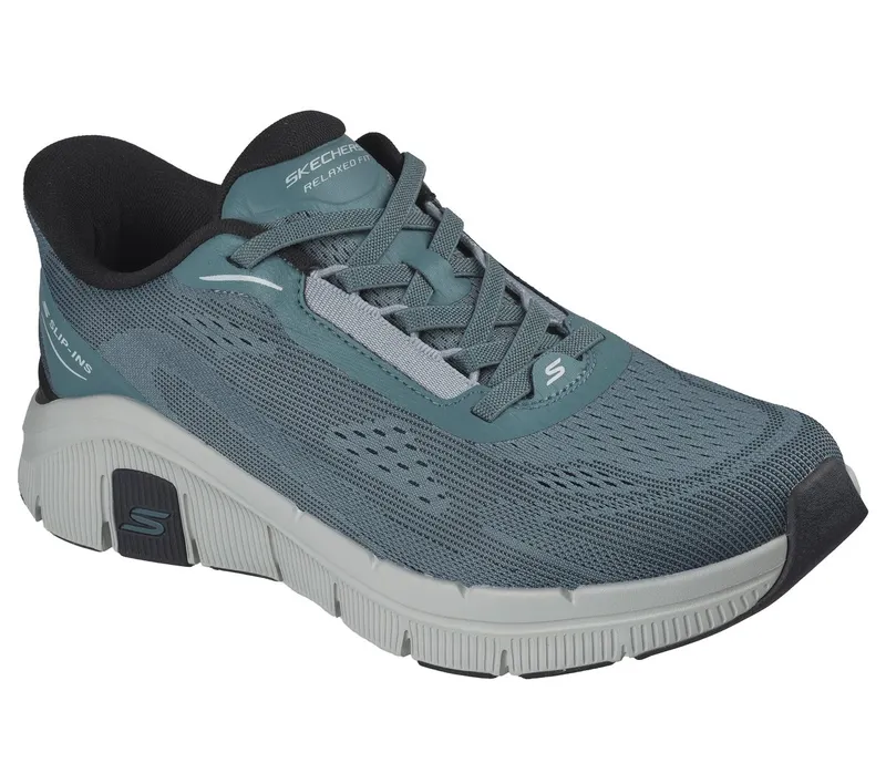 Skechers Slip-ins Relaxed Fit: Flex – Zayder Sneaker Leigrijs
