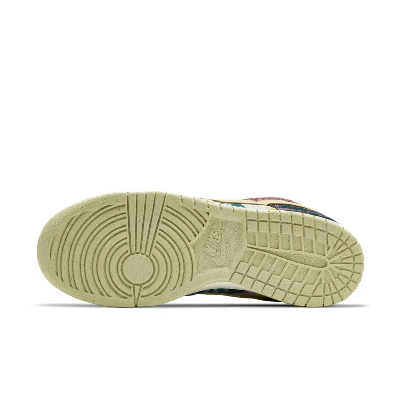 Nike Dunk Low Community Garden Multi-Color/Midnight Turquoise-Cardinal Red-Lemon Wash (CZ9747-900)