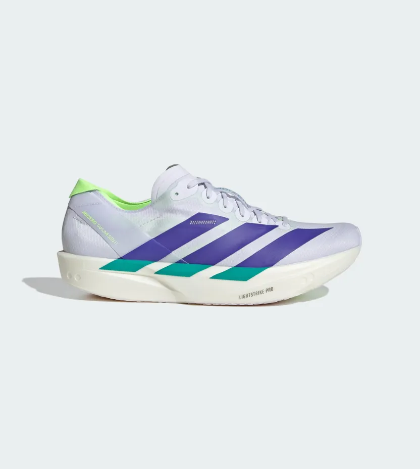 Adidas ADIZERO TAKUMI SEN 11 Hardloopschoenen Frozen Purple / Solar Purple / Equipment Green (KI5712)