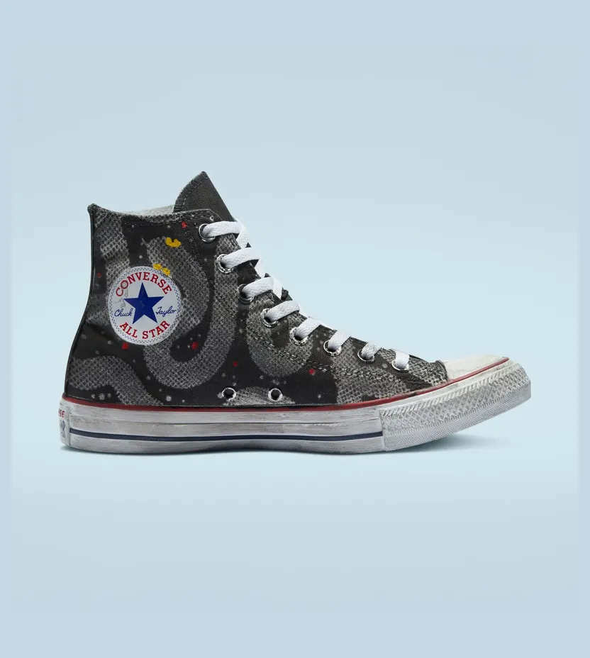 Converse Tattoo Chuck Taylor All Star Black Snake Tattoo (172923C)