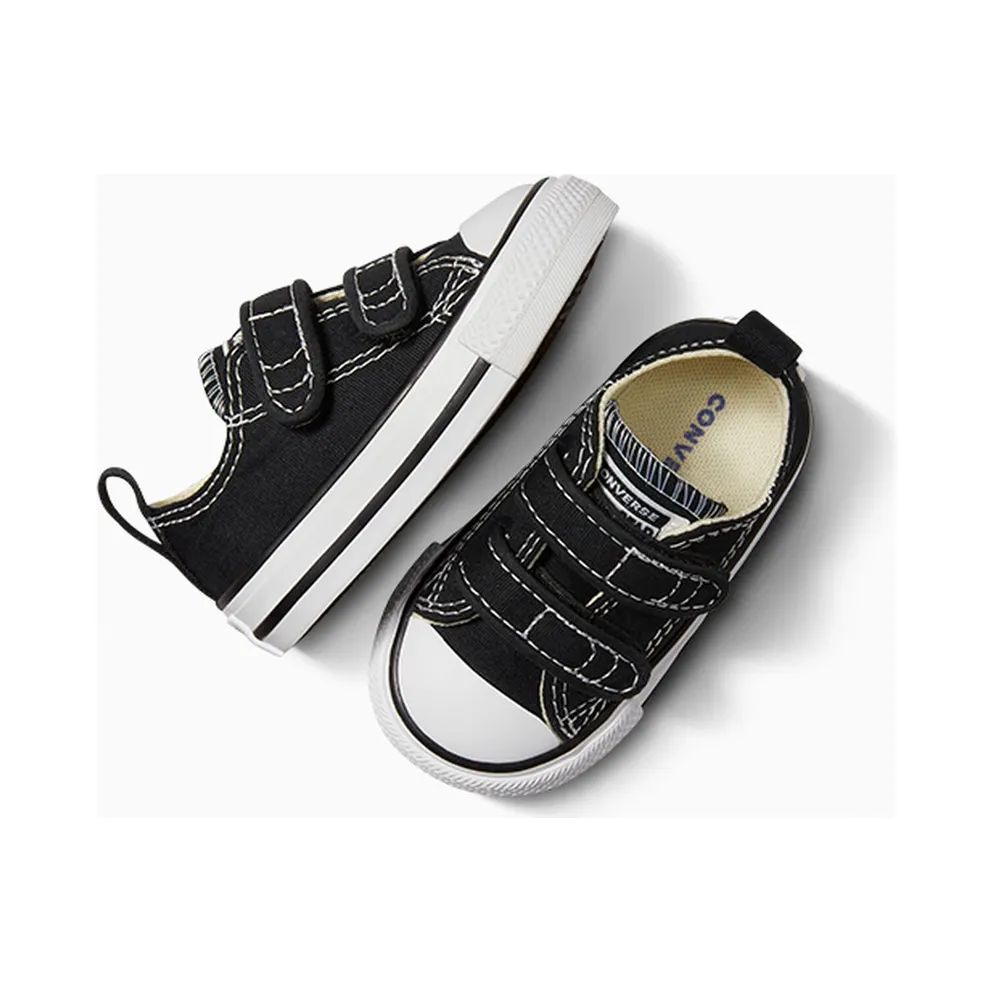 Converse Chuck Taylor All Star Ox Hook And Loop TD “Black” (7V603)