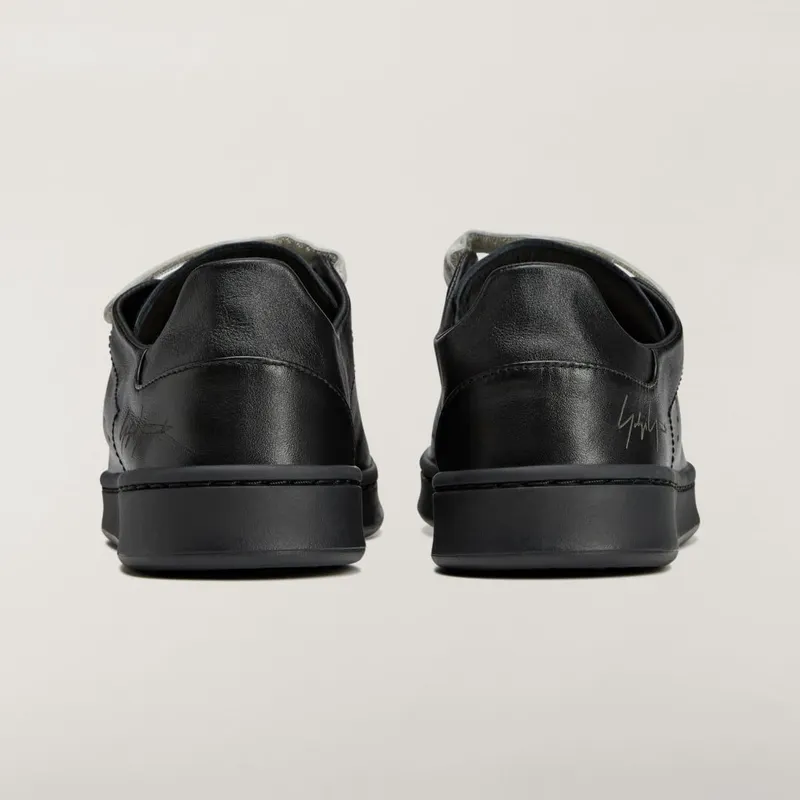 Adidas Y-3 Stan Smith Hook-And-Loop Black / Black / Orbit Grey (JR4224)